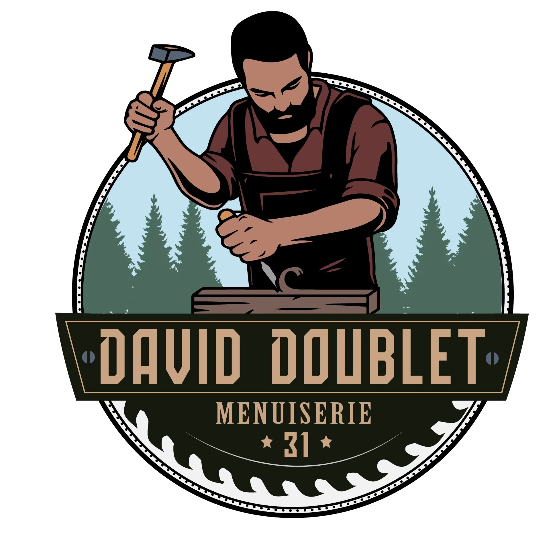 David doublet logo